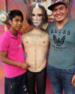 Realizan piñata de el Potrillo en Tamaulipas  