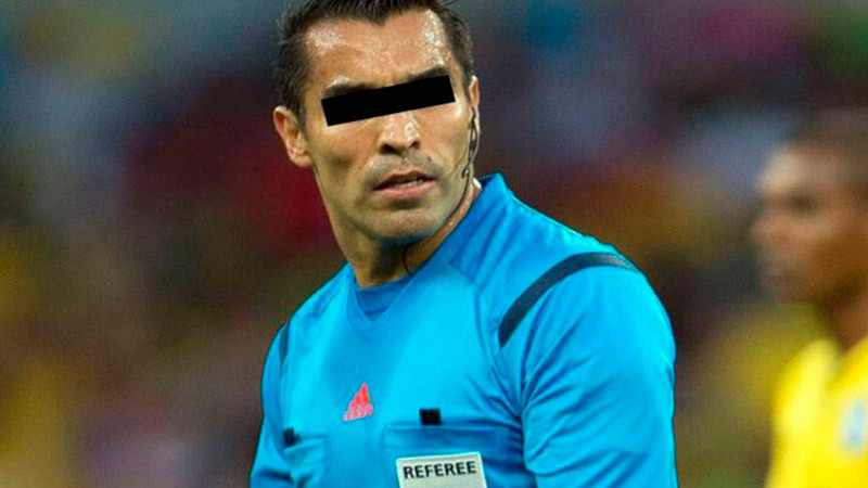  Vinculan a proceso por violencia familiar a exarbitro mexicano "Chiquimarco" 