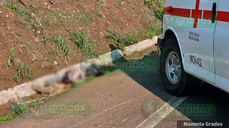 Se accidentan con su moto en Zamora, Michoacán, perdió la vida 