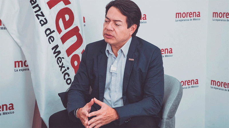 Mario Delgado rechaza resolución del INE sobre abstención de AMLO a pronunciarse sobre proceso electoral 2024 