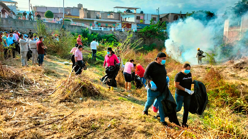 Refuerza Salud Michoacán, acciones para el combate del dengue en temporada de lluvias