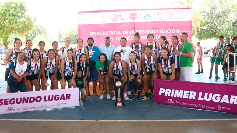 Culminan con éxito finales de básquetbol del Torneo K'eri Ireta 2023