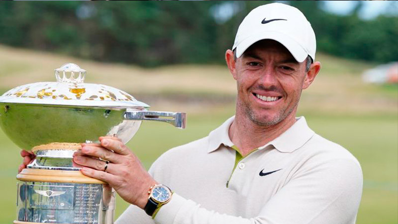 El golfista Rory Mcllroy conquista el Abierto de Escocia 