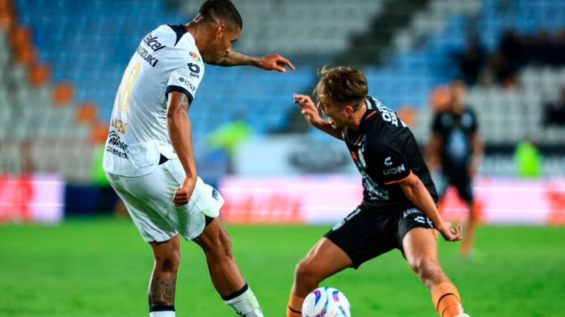 Pumas y Pachuca terminan en empate a un gol para cerrar los encuentros de la Jornada 3 de la Liga Mx 