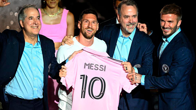 Messi es presentado oficialmente como nuevo jugador del Inter de Miami 