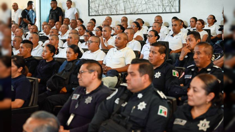  Policía Nacional de Colombia capacitará a Policía Morelia en construcción de paz 