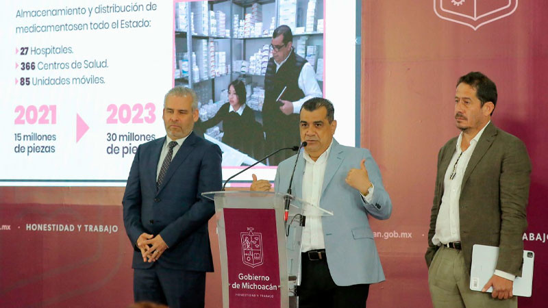 Secretaría de Salud de Michoacán, sin deudas y con más equipos 
