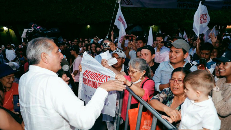 Adán Augusto habría utilizado a Policías como franeleros en su mitin de Chihuahua 