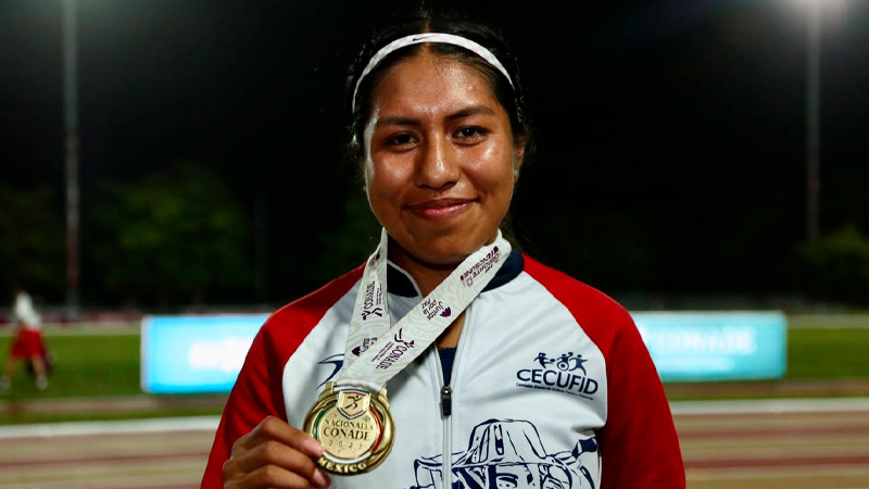 Arranca atletismo con cuatro metales para Michoacán en Nacionales CONADE 2023 