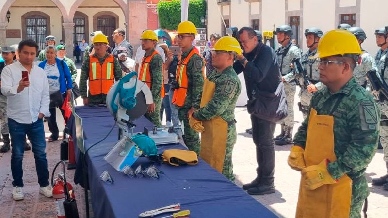 Destruyen 286 armas puestas a disposición de autoridades judiciales, en Querétaro 