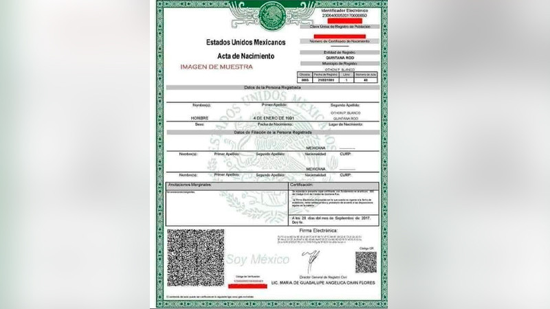 Entregan primeras actas de nacimiento escritas en maya, en Yucatán 