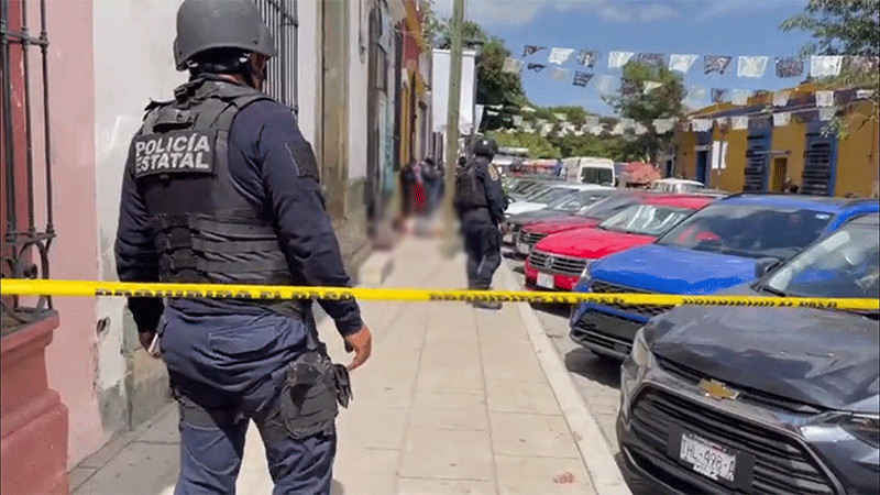 Identifican a turista asesinado en Centro Histórico de Oaxaca; era notario de Edomex 