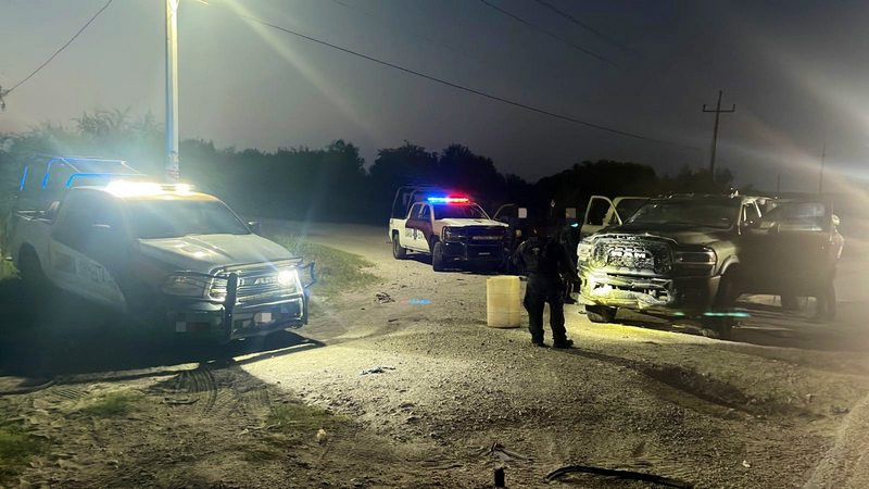 Atacan a policías en la carretera Reynosa-San Fernando; enfrentamiento deja tres civiles muertos 