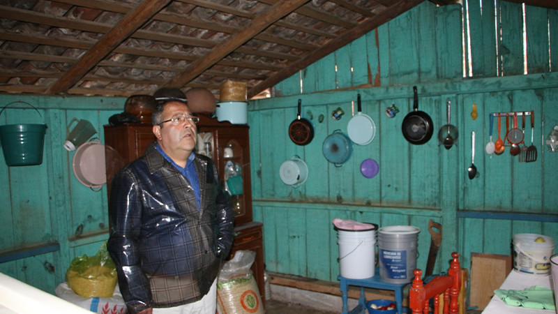 En gira de trabajo por las localidades de Rancho Alegre y Rosa del Maíz, José Luis Téllez Marín, conoció las necesidades de sus habitantes