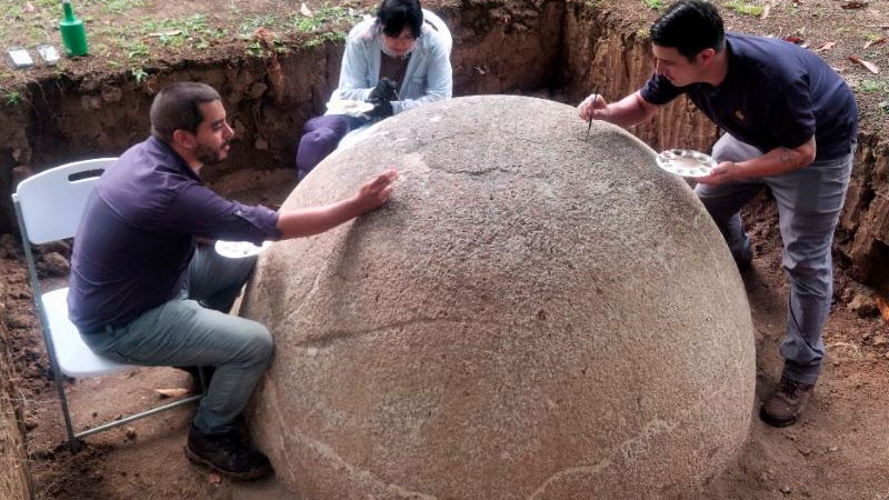 México y Costa Rica renuevan proyecto para conservación de esferas prehispánicas del delta del Diquís