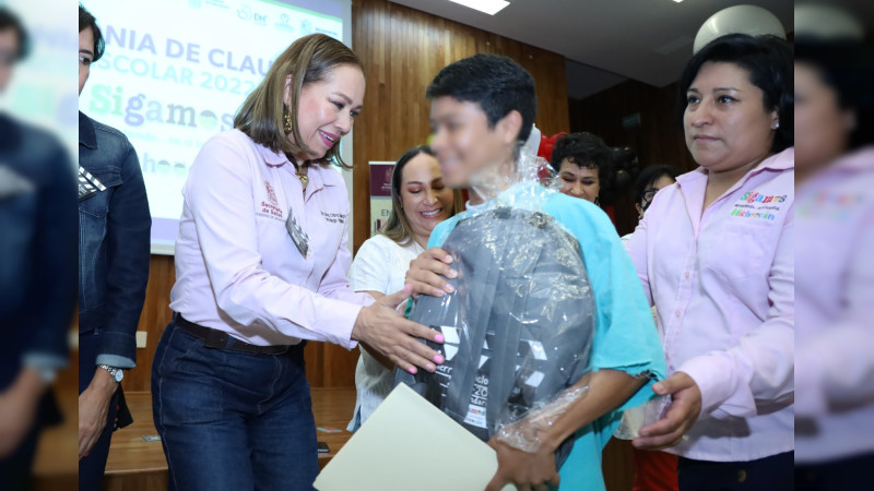 Concluyen ciclo escolar niñas, niños y adolescentes que atiende la SSM