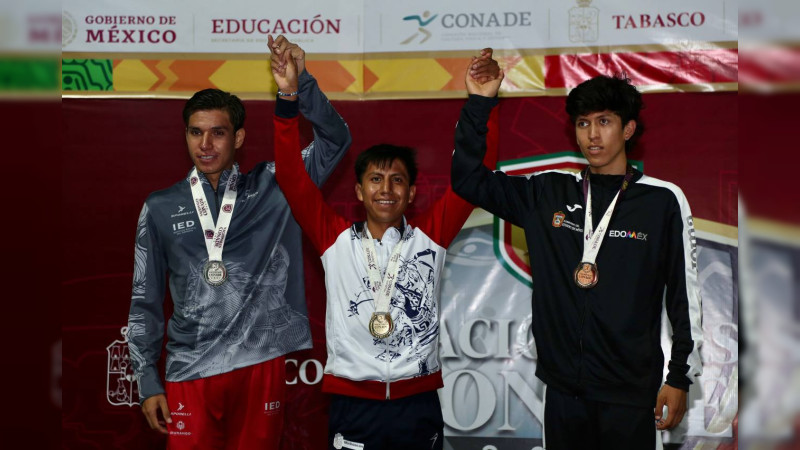 Suma Michoacán 2 oros más en atletismo en Nacionales Conade 2023