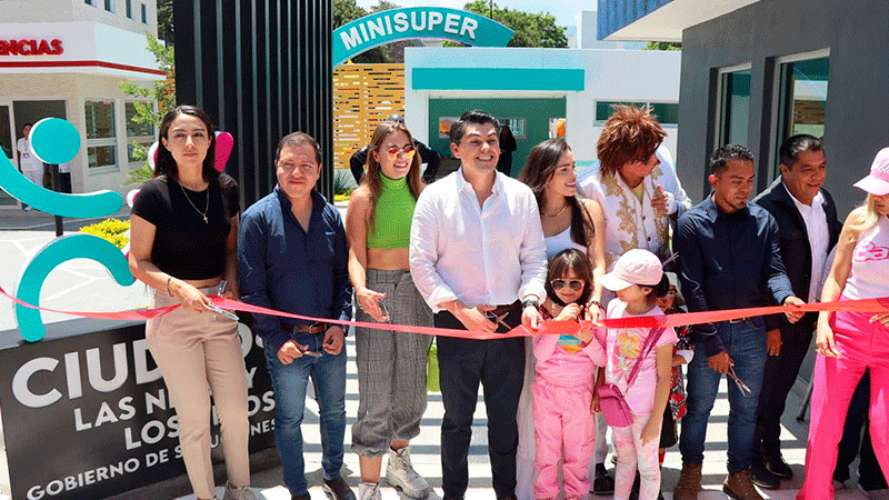 Inaugura Toño Ixtláhuac, La Ciudad X las Niñas y los Niños en Zitácuaro