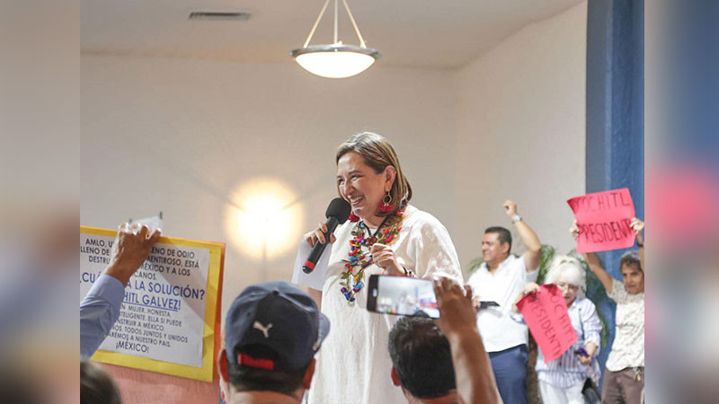 Marcha en defensa de Xóchitl Gálvez, de este domingo 23 de julio se pospone   
