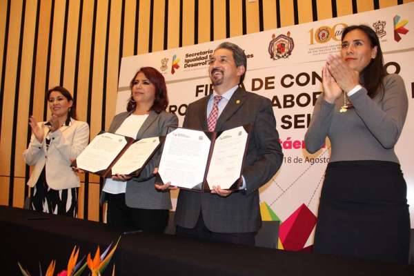 Caminar hacia tolerancia cero en materia de violencia de género, propone rector de la UMSNH - Foto 0 