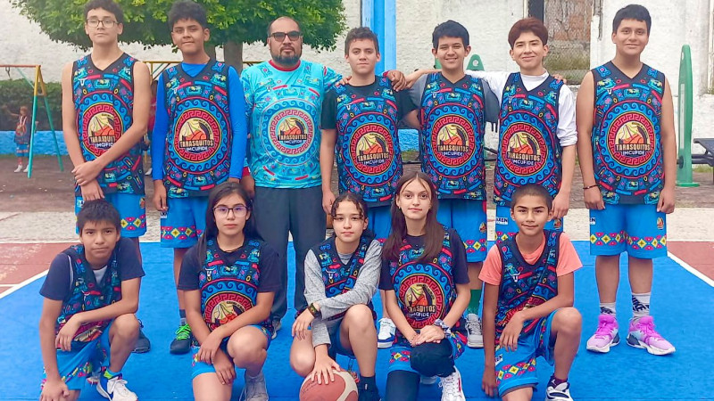 Logran representativos de IMCUFIDE títulos en la Liga Escolar de Iniciación y Desarrollo en Basquetbol Morelia