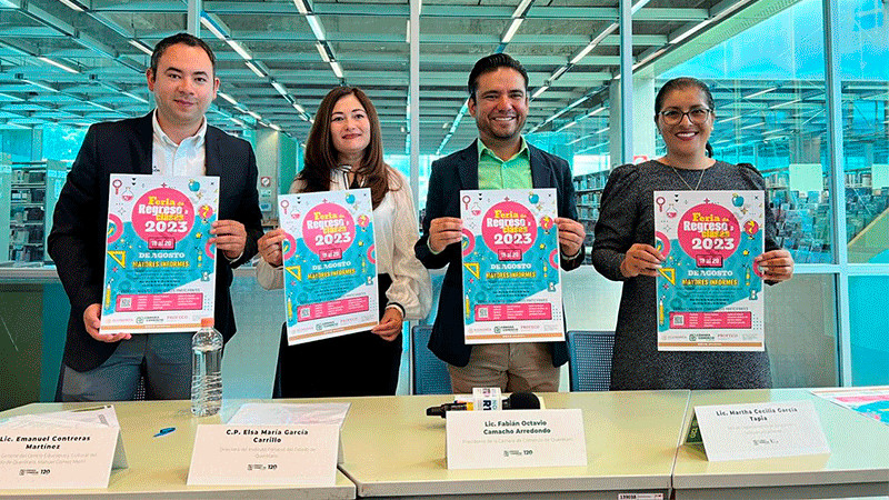 En Querétaro, feria de Regreso a Clase busca aumentar 15% sus ventas: Canaco  