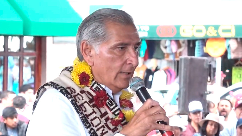 Adán Augusto llama "desvergonzado" a Fox, por comentarios sobre programas sociales 