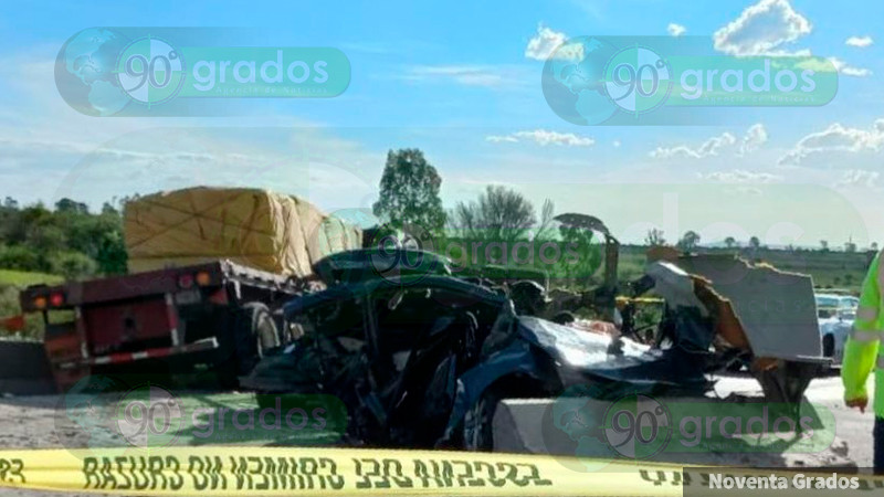 Fatal accidente en el macrolibramiento de Querétaro
