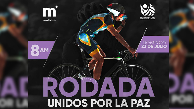 Se sumará Imcufide a Rodada Unidos por la Paz 