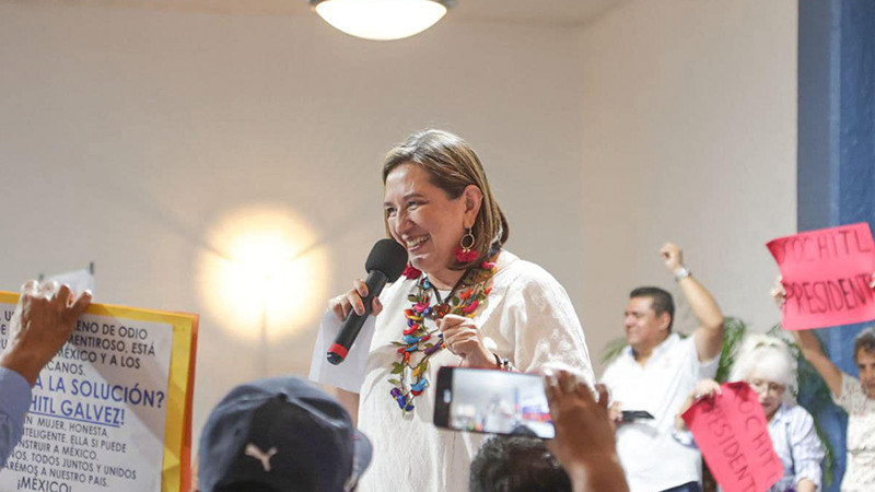 Xóchitl Gálvez rechaza tener debate con Marcelo Ebrard  