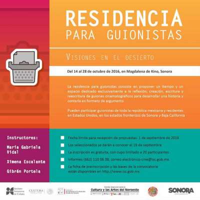 Invitan a guionistas a participar en el concurso Visiones en el Desierto 