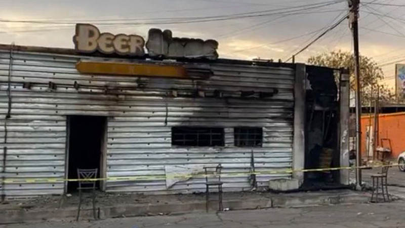 Detienen a presunto responsable del incendio del bar Beer House en Sonora  