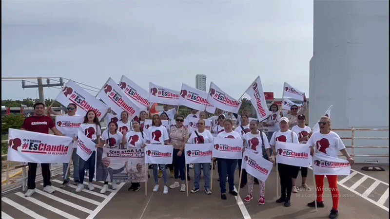 Activaciones en más de 2,000 municipios en favor de Claudia Sheinbaum. 