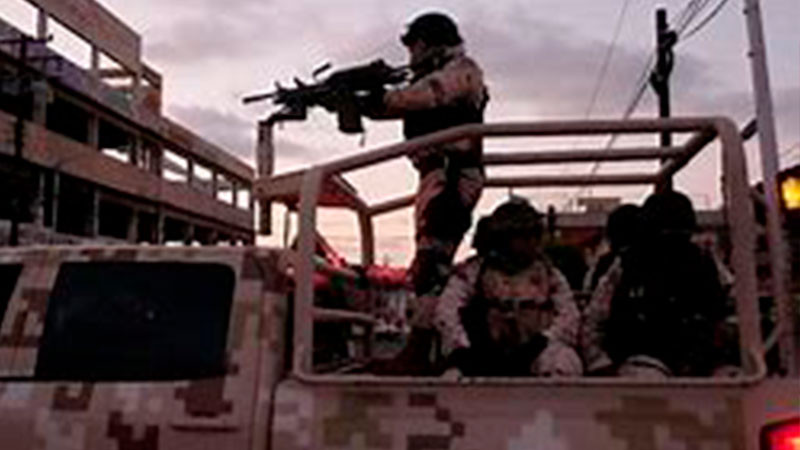 Militares y policías se enfrentan a grupo criminal que buscaba ingresar a Coahuila 