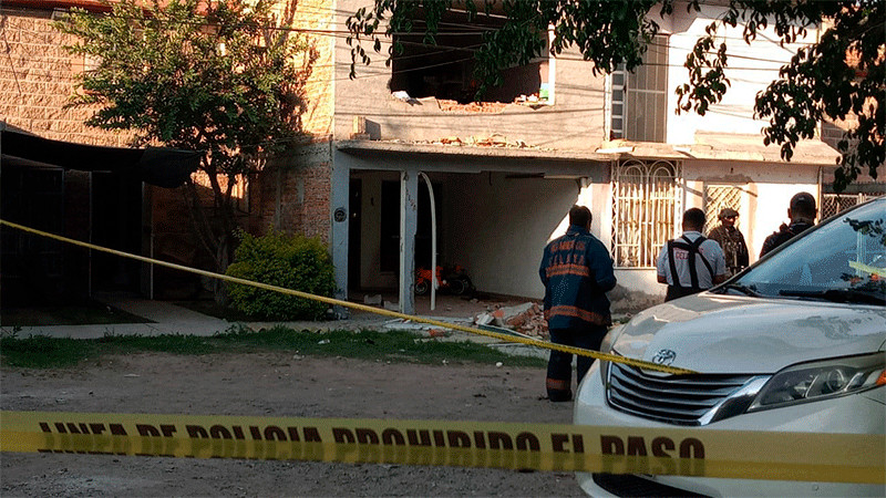 Explota tanque de gas en vivienda de Celaya; tres personas resultaron lesionadas 