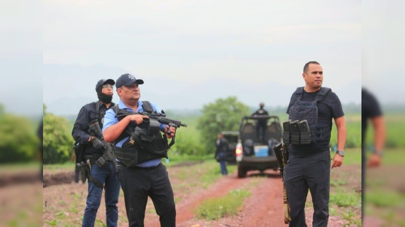 Emboscan a policías municipales en Apatzingán: Ejército, GN y estatales despliegan operativo 