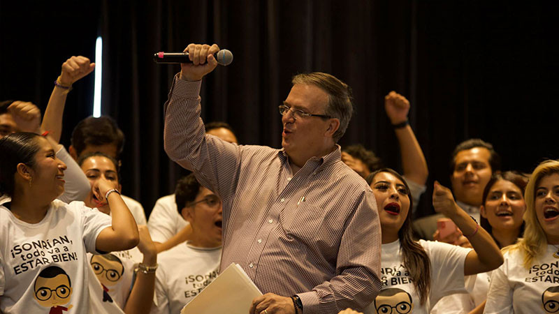 Marcelo Ebrard gastó 220 mil pesos en quinta semana de recorridos por el país 