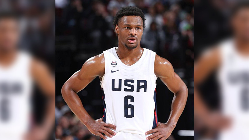 Hijo de Lebron James, Bronny James, sufre para cardiaco en entrenamiento  