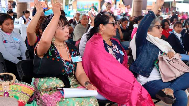 Atención a pueblos originarios de Michoacán, una prioridad para Seimujer 