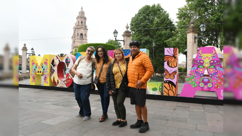 Morelia, ciudad que encanta a turistas y visitantes