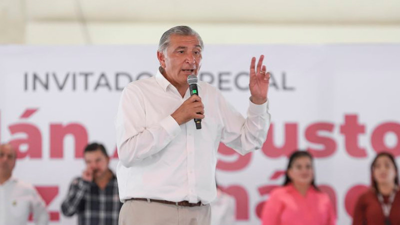 Llama Adán Augusto a la unidad: "en Morena no caben caciques" 