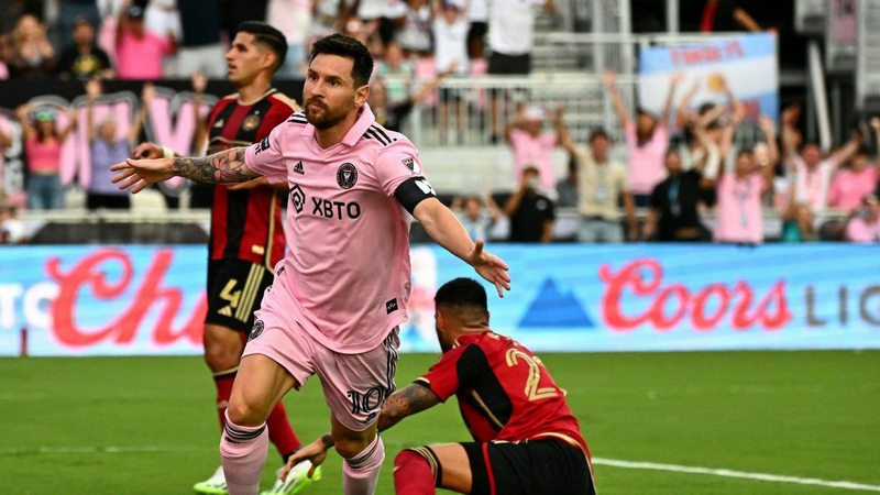 Messi imparable: Inter Miami golea al Atlanta United con excelsa actuación del argentino 