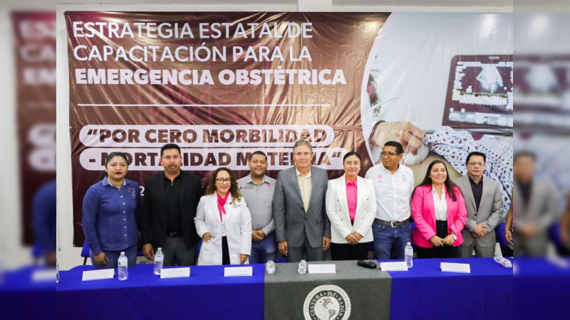 José Luis Martínez inaugura la estrategia estatal para atender emergencias obstétricas 