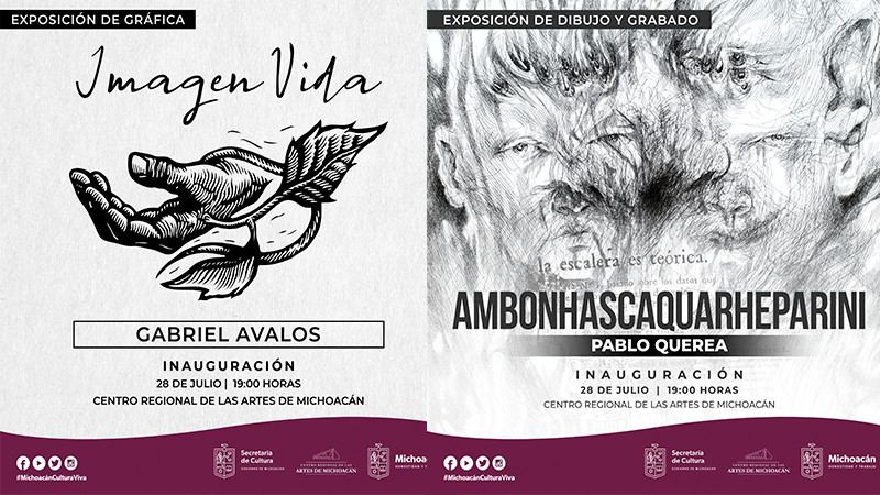 Inaugurará Secum obras de artistas Pablo Querea y Gabriel Ávalos 