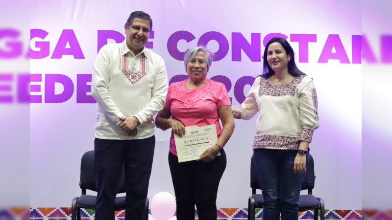 Gobierno de Nacho Campos sigue impulsando el desarrollo de los uruapenses 