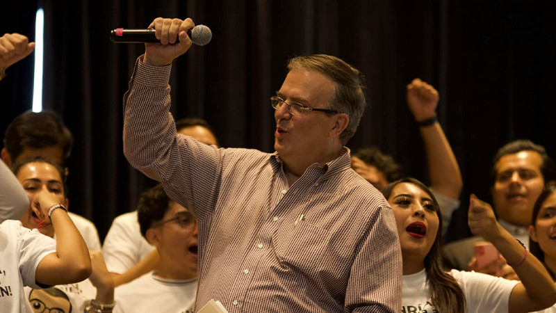 No tengo previsto irme de Morena: Marcelo Ebrard  