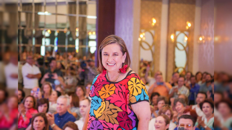 Presume Xóchitl Gálvez llevar 220 mil firmas registradas en plataforma del Frente Amplio por México