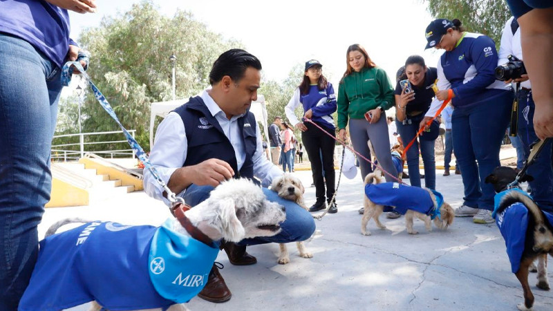 Promueven cuidado de mascotas con festival Amidog, en Querétaro 