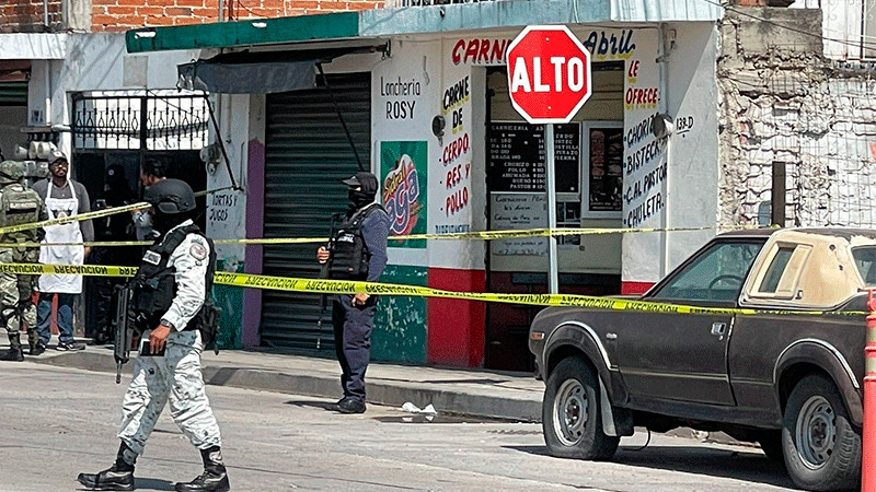 Asesinan a carnicero dentro de local en Acámbaro, Guanajuato 