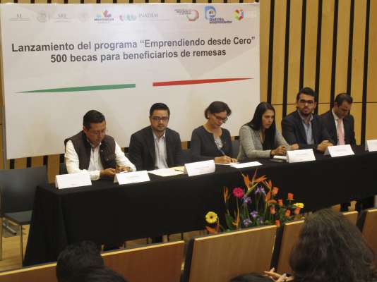 UMSNH imparte curso para jóvenes emprendedores migrantes‏ - Foto 1 